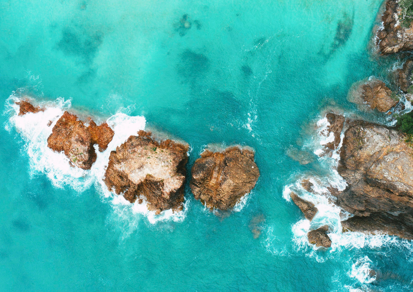 Turquoise Rocks I