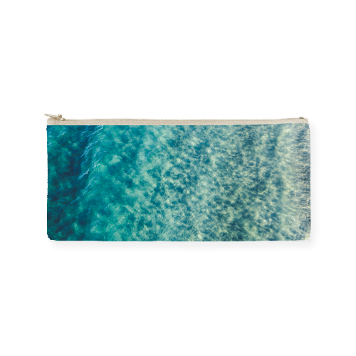 Emerald Canvas Organic Pencil Case