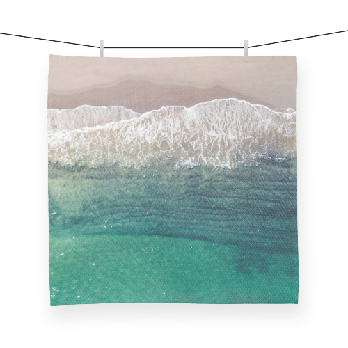Whale Bay Stretch I Organic Napkin Set of Two