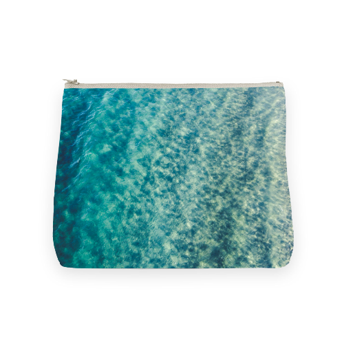 Emerald Canvas II Organic Cosmetic Purse