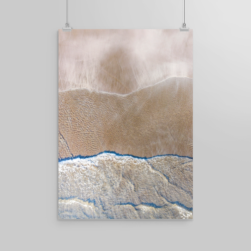 Dusky Sands I Organic Tea Towel